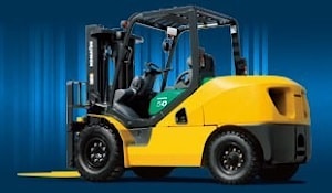 Вилочные автопогрузчики KOMATSU серии СХ50, грузоподъемность 4-5 тонн