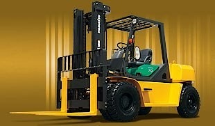 Вилочные автопогрузчики KOMATSU серии DХ50  
