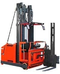 Узкопроходные штабелеры для трехсторонней обработки грузов Magaziner